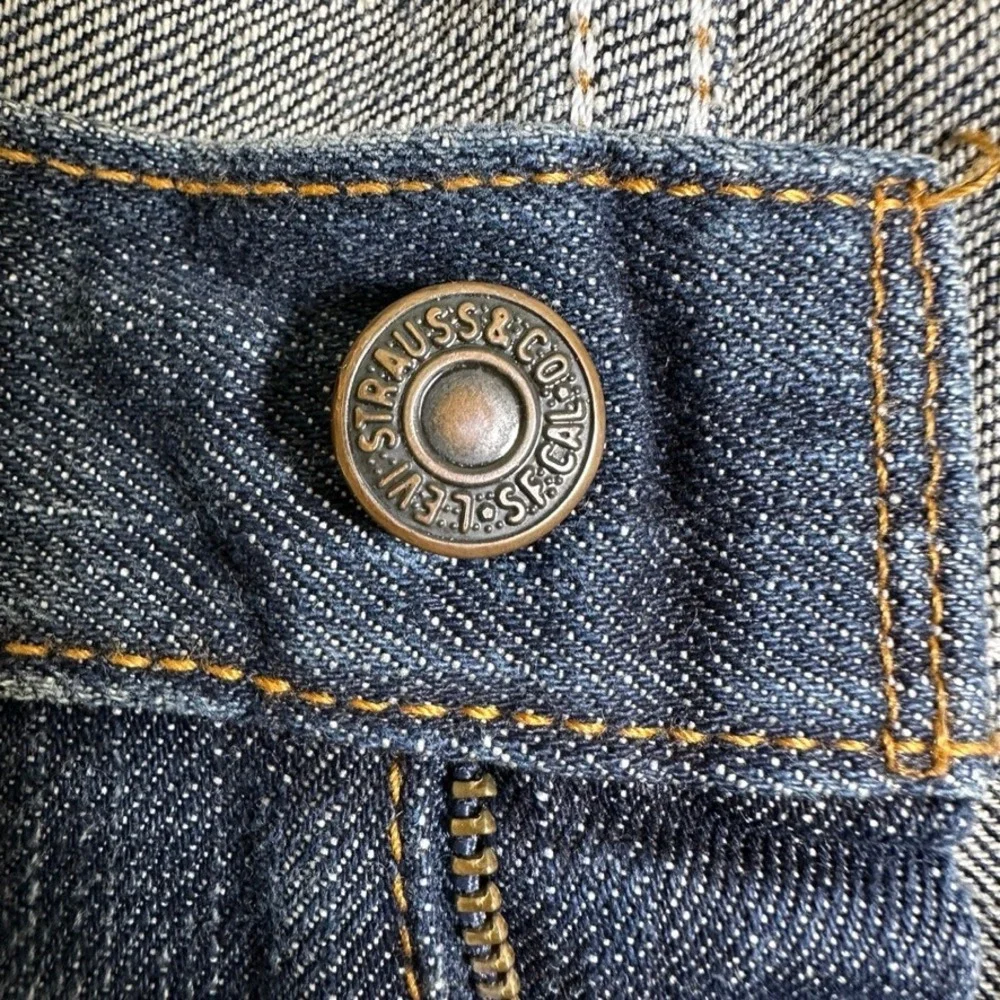 Levis 559 Relaxed Straight Jeans Mens 36x30 Dark Wash Blue Denim 100% Cotton